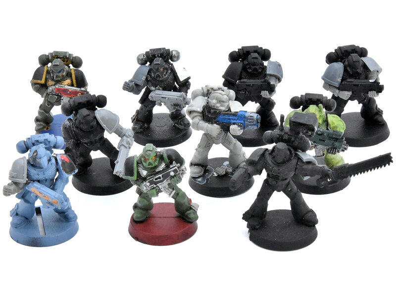 Games Workshop SPACE MARINES 10 Tactical Marines #6 Warhammer 40K