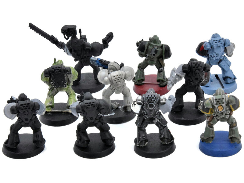 Games Workshop SPACE MARINES 10 Tactical Marines #6 Warhammer 40K