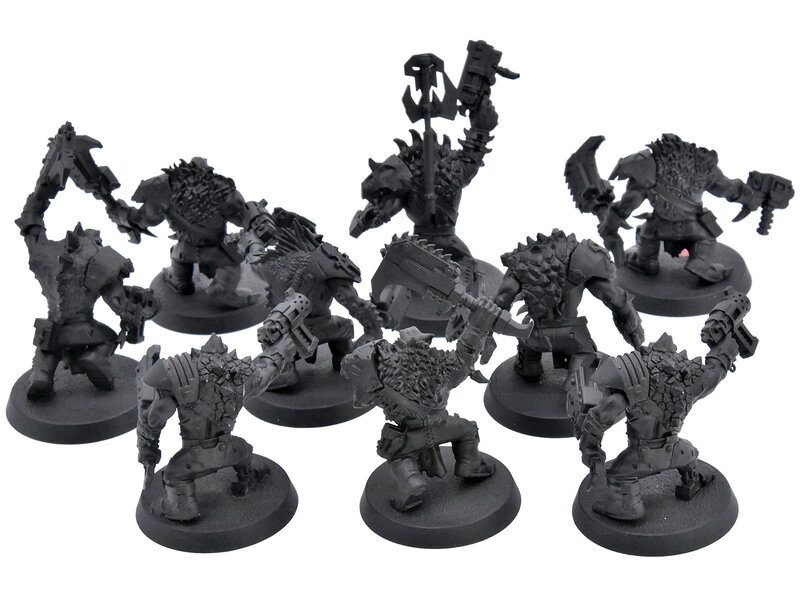 Games Workshop ORKS 9 Beast Snagga Boyz #2 Warhammer 40K