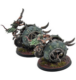 Games Workshop SKAVEN 2 Doom-Flayers PRO PAINTED Warhammer Sigmar