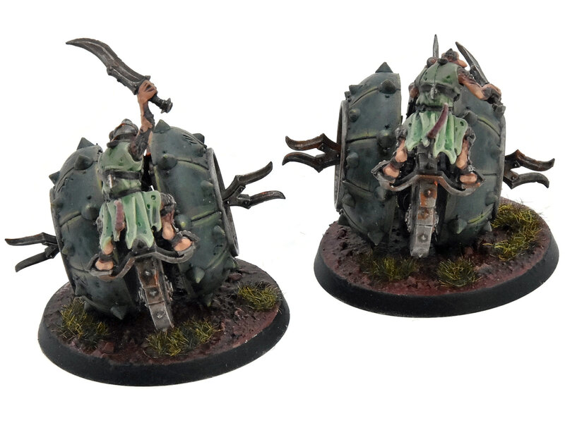 Games Workshop SKAVEN 2 Doom-Flayers PRO PAINTED Warhammer Sigmar