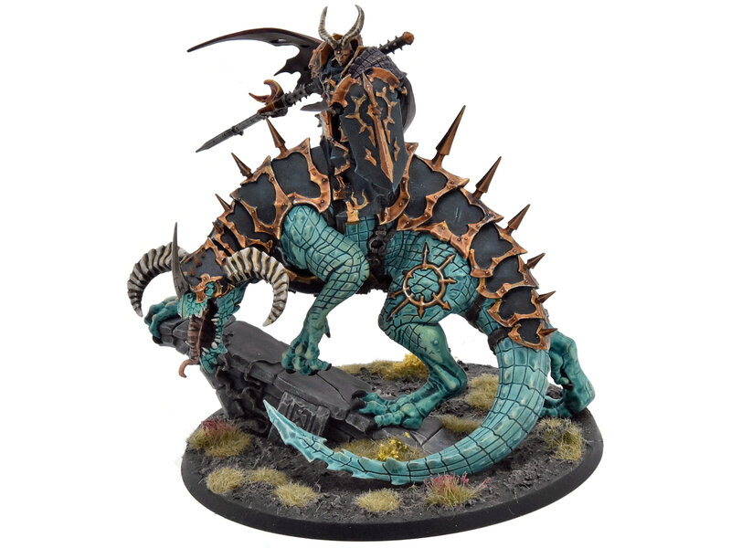 Games Workshop SLAVES TO DARKNESS Abraxia Spear of the Everchosen COMMISSION PRO PAINTED Sigmar