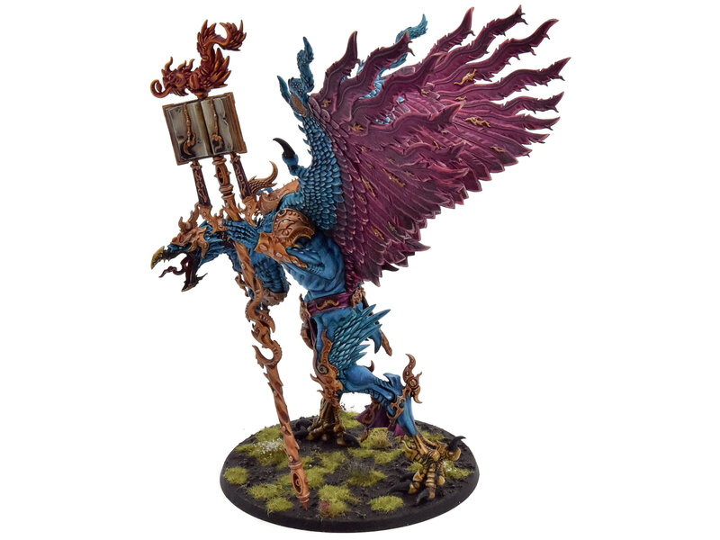 Games Workshop DISCIPLES OF TZEENTCH Kairos Fateweaver COMMISSION PRO PAINTED Sigmar 40K