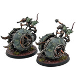 Games Workshop SKAVEN 2 Doom-Flayers COMMISSION PRO PAINTED Warhammer Sigmar
