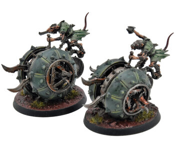 SKAVEN 2 Doom-Flayers COMMISSION PRO PAINTED Warhammer Sigmar