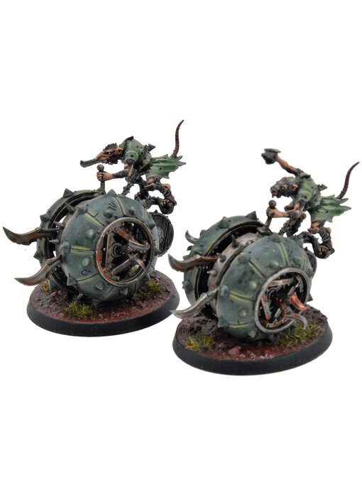 SKAVEN 2 Doom-Flayers COMMISSION PRO PAINTED Warhammer Sigmar
