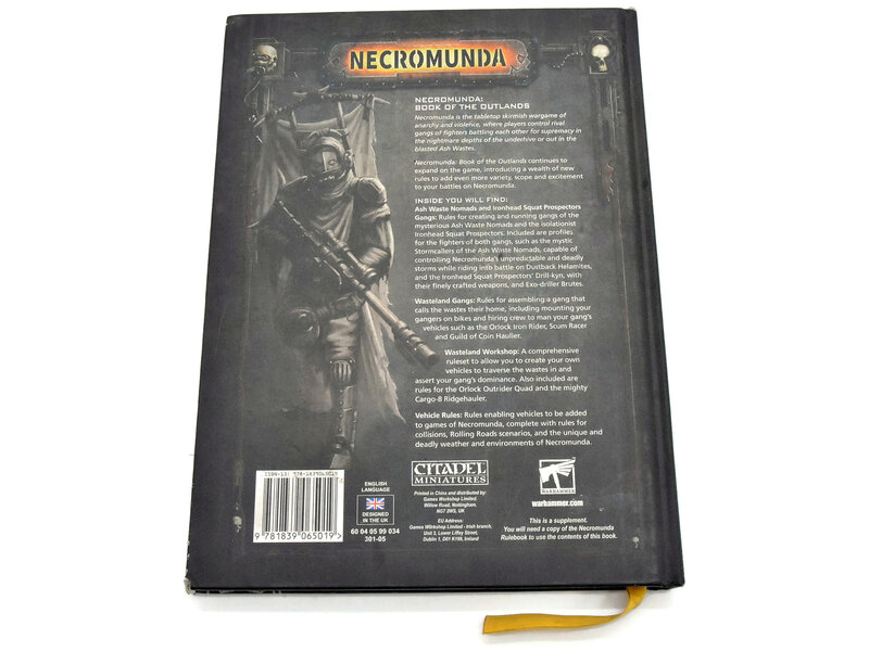Games Workshop NECROMUNDA Book of the Outlands Used Good Condition