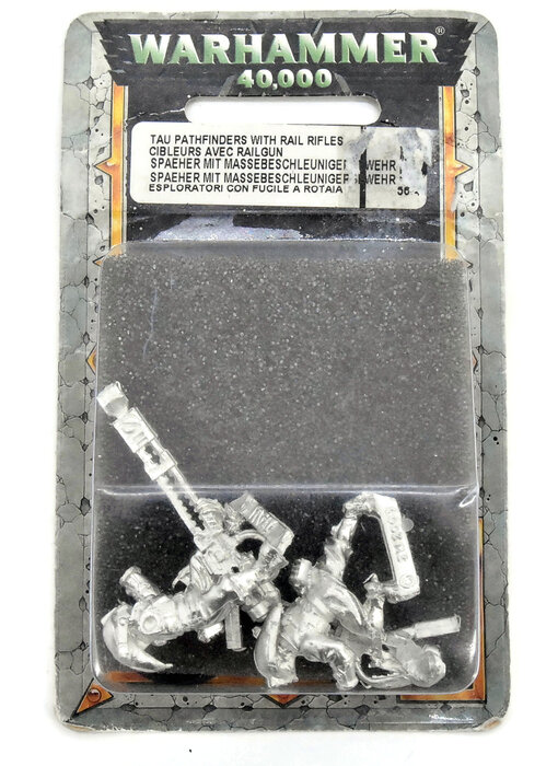 TAU EMPIRE Pathfinders With Rail Rifles #1 METAL 40K CANADA ONLY