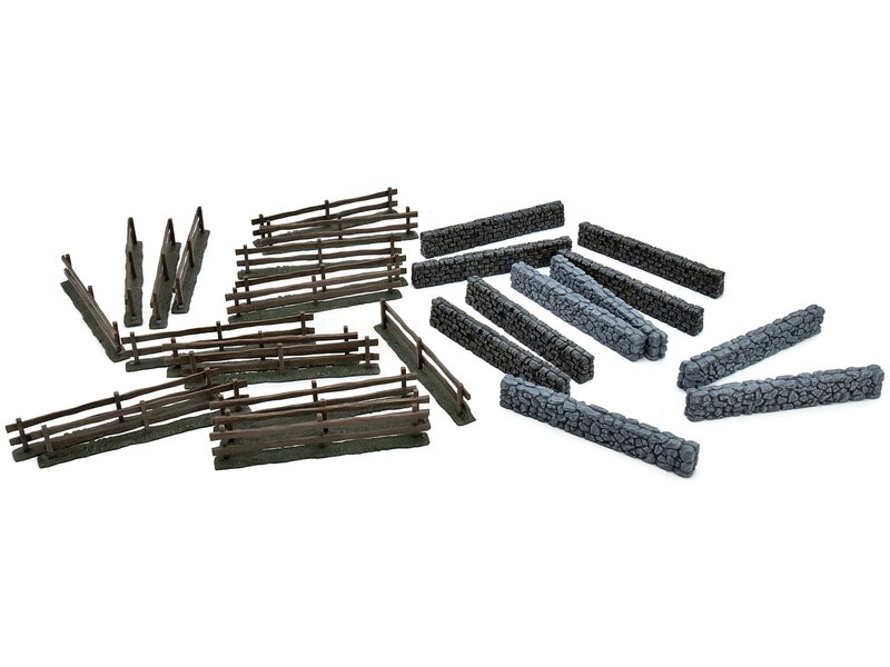Games Workshop SCENERY Fences And Walls Lot #1 Warhammer Fantasy