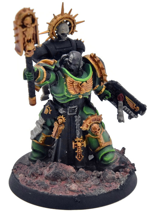 SALAMANDERS Chaplain #1 WELL PAINTED Warhammer 40K