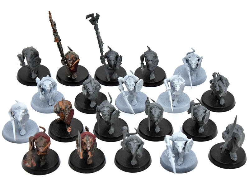 Games Workshop SKAVEN 20 Clanrats #1 Warhammer Fantasy