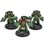 Games Workshop SALAMANDERS 3 Aggressors #1 Warhammer 40K WELL PAINTED