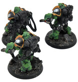 Games Workshop SALAMANDERS 3 Aggressors #1 Warhammer 40K WELL PAINTED