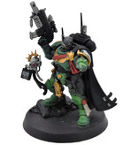 Games Workshop SALAMANDERS Captain in phobos armour #1 WELL PAINTED Warhammer 40K