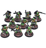Games Workshop SPACE MARINES 10 Assault Intercessors #1 WELL PAINTED Warhammer 40K salamanders