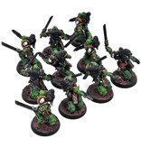 Games Workshop SPACE MARINES 10 Assault Intercessors #1 WELL PAINTED Warhammer 40K salamanders