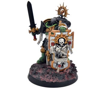 SALAMANDERS Captain with relic shield #1 WELL PAINTED Warhammer 40K