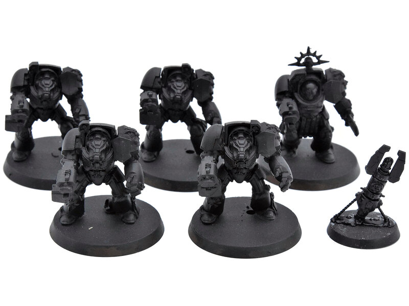 Games Workshop SPACE MARINES 5 Terminator Squad #2 Warhammer 40K Terminators