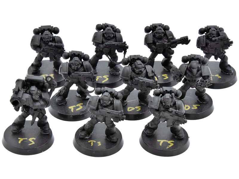 Games Workshop SPACE MARINES 10 Tactical Marines #11 Warhammer 40K