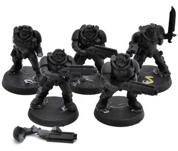 SPACE MARINES 5 Scout Marines #7 Warhammer 40K