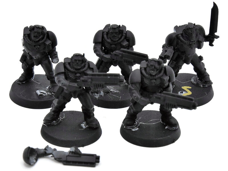 Games Workshop SPACE MARINES 5 Scout Marines #7 Warhammer 40K