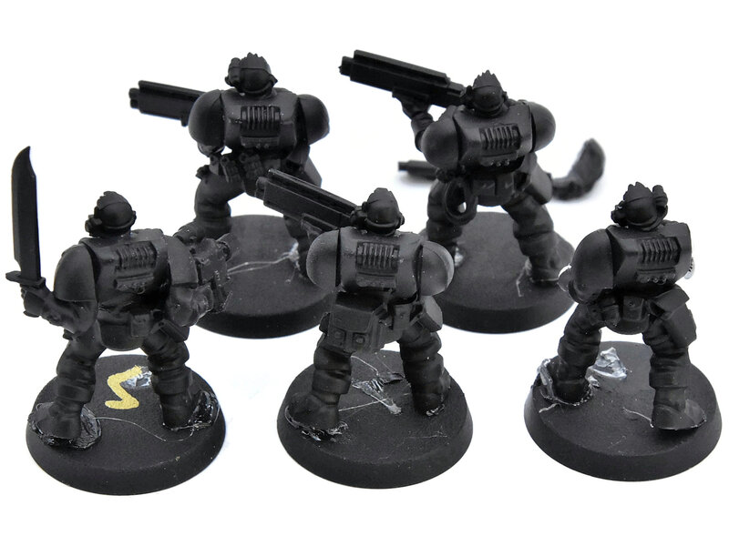 Games Workshop SPACE MARINES 5 Scout Marines #7 Warhammer 40K