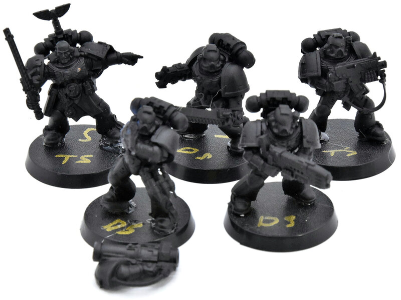 Games Workshop SPACE MARINES 5 Tactical Space Marines #2 Warhammer 40K
