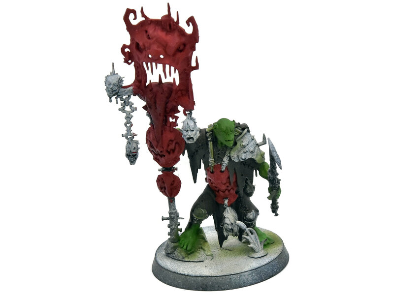 Games Workshop ORRUK WARCLANS murknob with belcha banna #1 Warhammer Sigmar