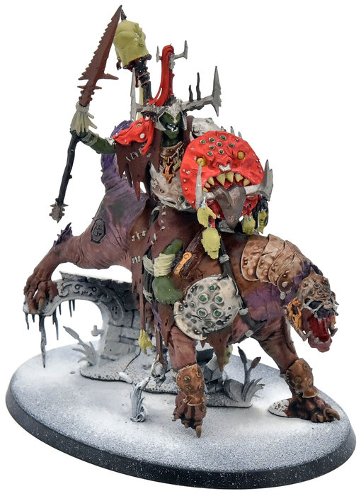 ORRUK WARCLANS Killaboss on Great Gnashtoof #1 Sigmar