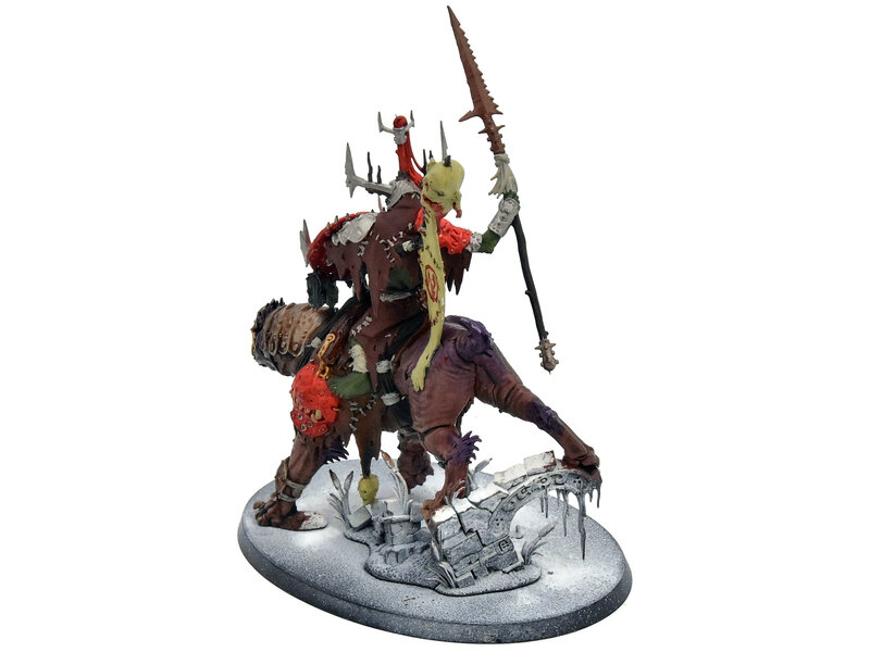 Games Workshop ORRUK WARCLANS Killaboss on Great Gnashtoof #1 Sigmar