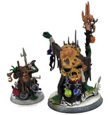 Games Workshop ORRUK WARCLANS Swampcalla Shaman & Pot-grot #1 Sigmar Dominion
