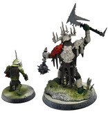Games Workshop ORRUK WARCLANS Killaboss with Stab-Grot #1 Sigmar
