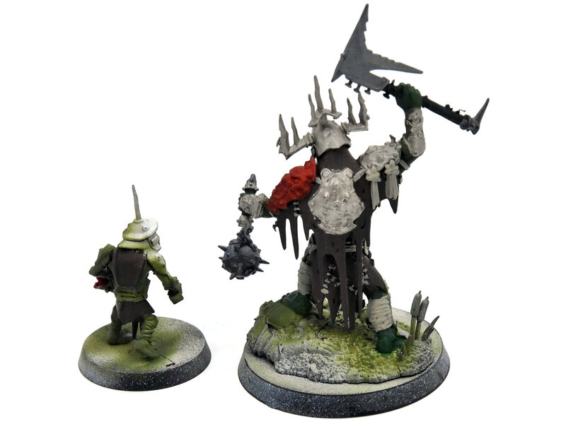 Games Workshop ORRUK WARCLANS Killaboss with Stab-Grot #1 Sigmar