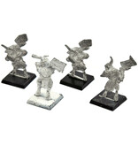 Games Workshop BEASTMEN 4 Pestigors #1 METAL Warhammer Fantasy