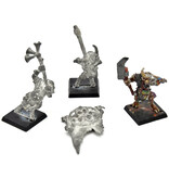 Games Workshop BEASTMEN 3 Pestigors Command #1 METAL Warhammer Fantasy