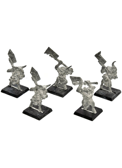 BEASTMEN 5 Pestigors #11 METAL Warhammer Fantasy