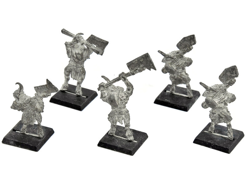 Games Workshop BEASTMEN 5 Pestigors #11 METAL Warhammer Fantasy
