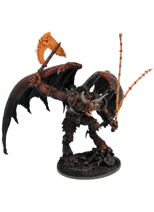 DAEMONS OF KHORNE Bloodthirster #1 WELL PAINTED Sigmar Forge World