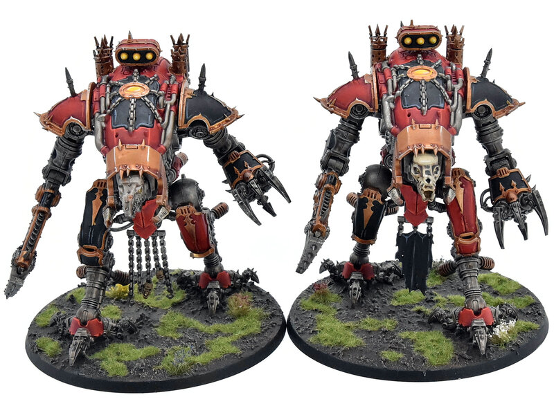 Games Workshop CHAOS SPACE MARINES 2 Wardogs #1 PRO PAINTED Warhammer 40K