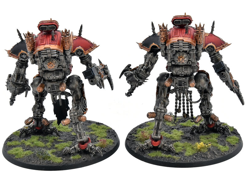 Games Workshop CHAOS SPACE MARINES 2 Wardogs #1 PRO PAINTED Warhammer 40K