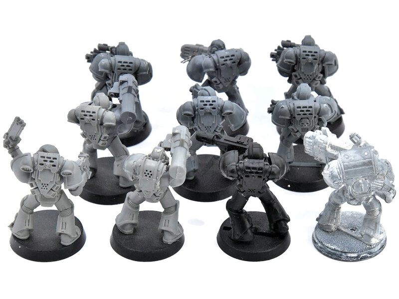 Games Workshop SPACE MARINES 10 Tactical Marines #20 Warhammer 40K