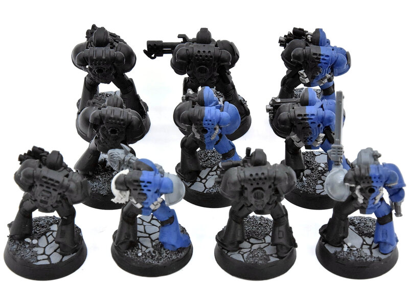 Games Workshop SPACE MARINES 10 Tactical Marines #3 Warhammer 40K