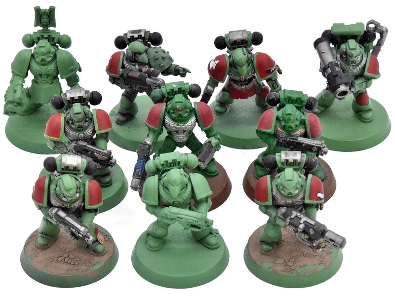 Games Workshop SPACE MARINES 10 Tactical Marines #2 Warhammer 40K