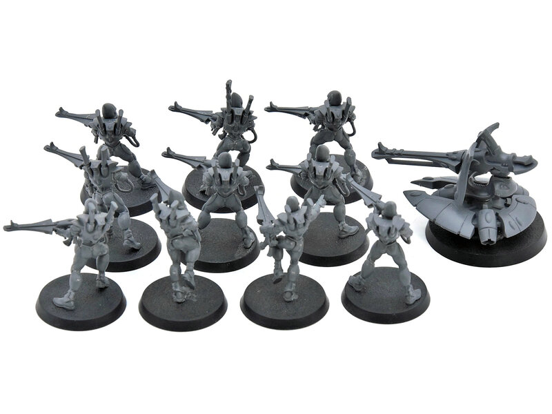 Games Workshop CRAFTWORLDS 10 Guardian Defenders + turret #1 Warhammer 40K