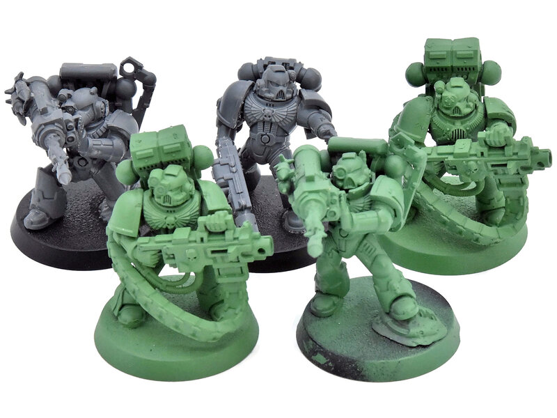 Games Workshop SPACE MARINES 5 Devastators #5 Warhammer 40K