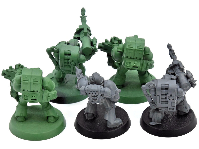 Games Workshop SPACE MARINES 5 Devastators #5 Warhammer 40K