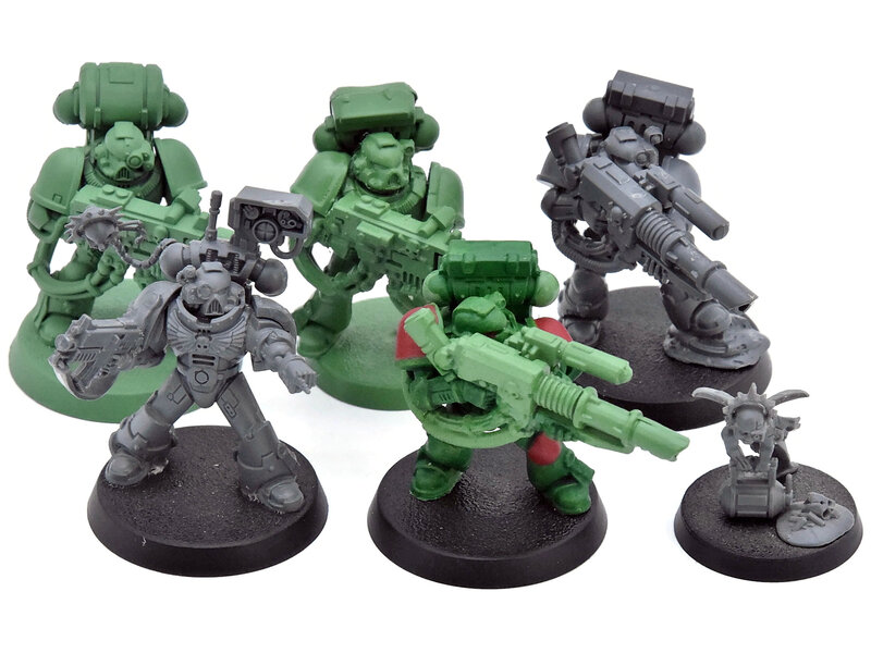 Games Workshop SPACE MARINES 5 Devastators #4 Warhammer 40K