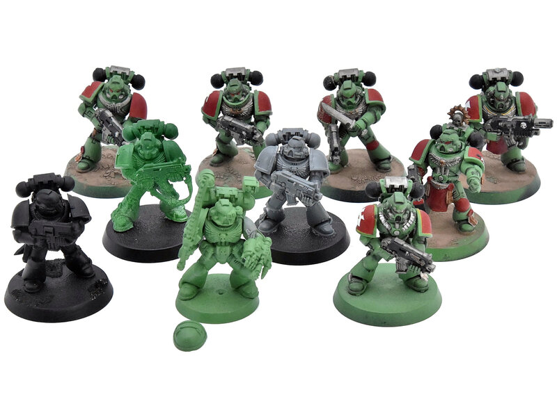 Games Workshop SPACE MARINES 10 Tactical Marines #1 Warhammer 40K