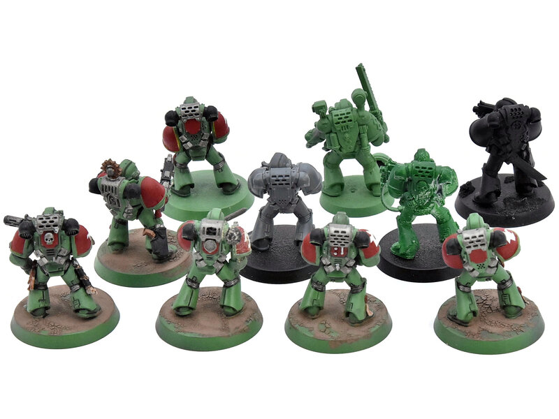 Games Workshop SPACE MARINES 10 Tactical Marines #1 Warhammer 40K