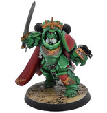 Games Workshop SPACE MARINES Captain in Gravis Armour #1 40K Salamanders WELL PAINTED